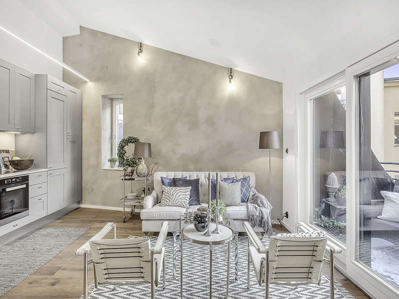 Renovering malning av lagenhet Haninge Soderby