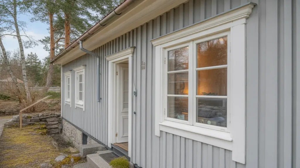 f nster och d rrfoder m lades om i villa i gud vendels