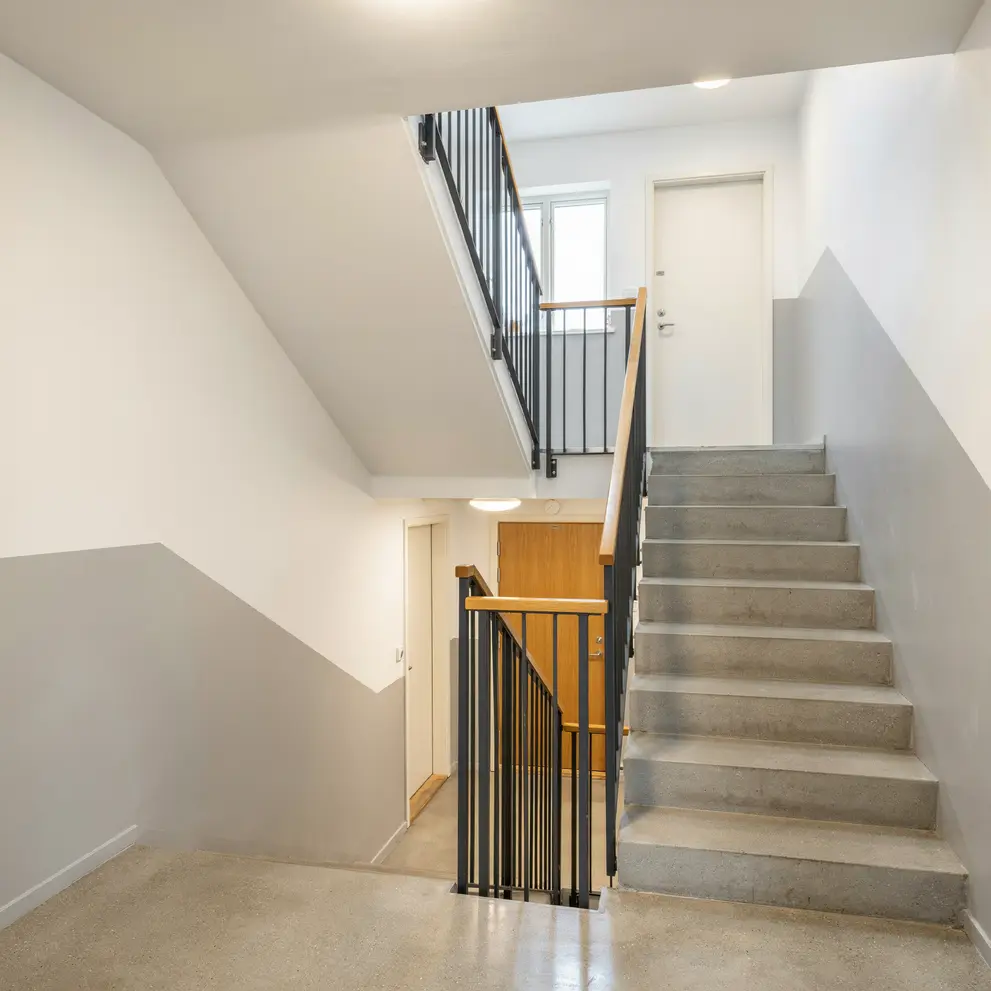trapphusrenovering malning vendelso haninge stockholm